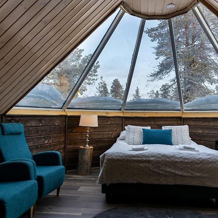 Wilderness Hotel Muotka & Igloos Саариселькя Экстерьер фото