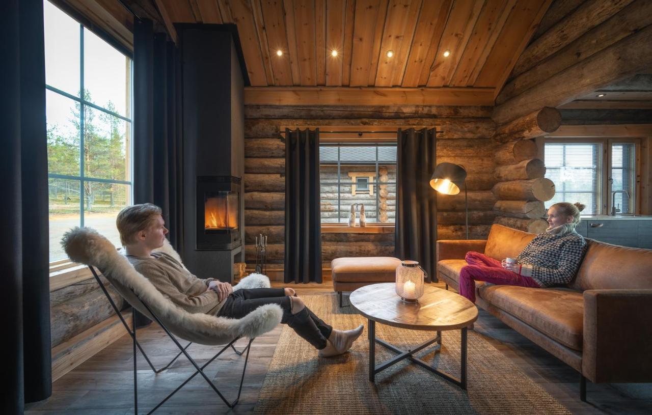 Wilderness Hotel Muotka & Igloos Саариселькя Экстерьер фото
