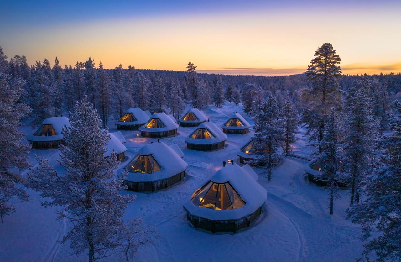 Wilderness Hotel Muotka & Igloos Саариселькя Экстерьер фото