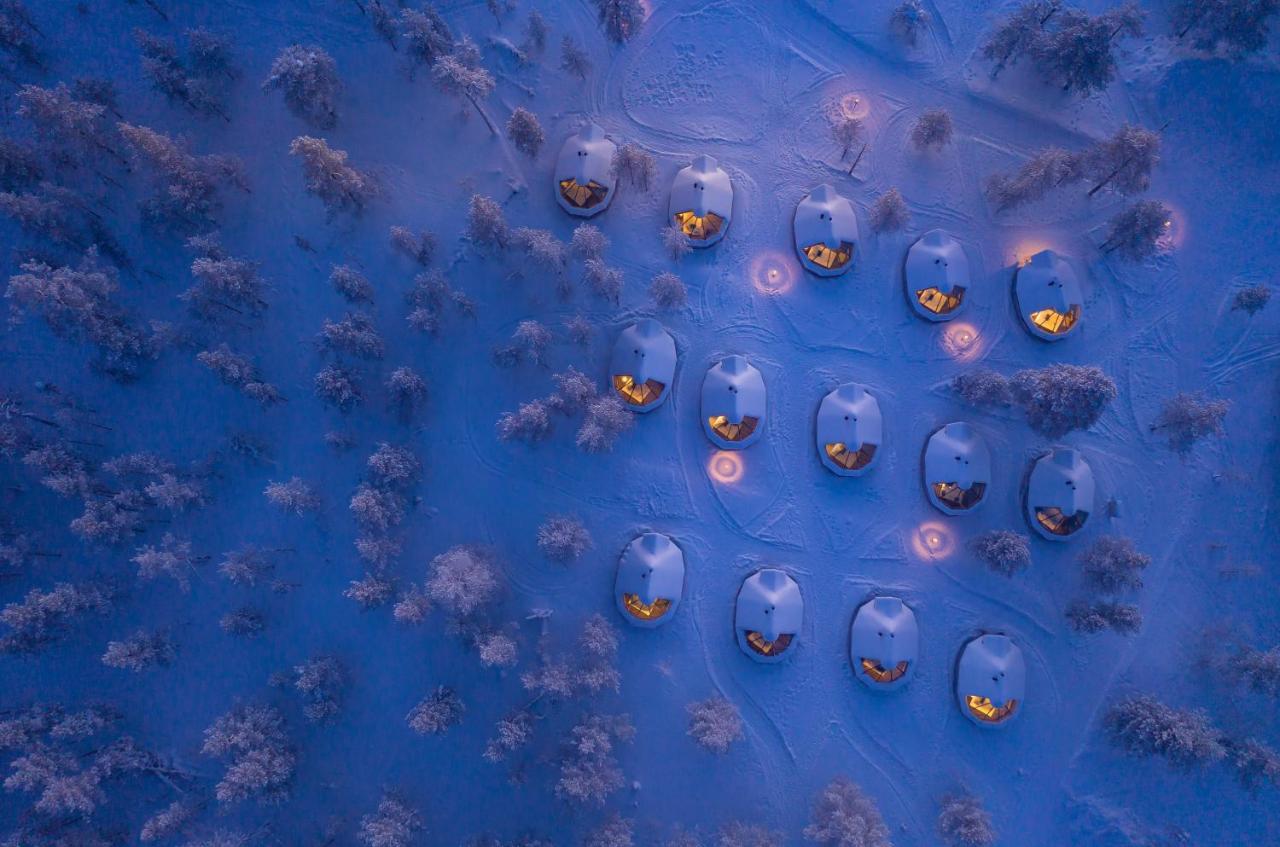 Wilderness Hotel Muotka & Igloos Саариселькя Экстерьер фото