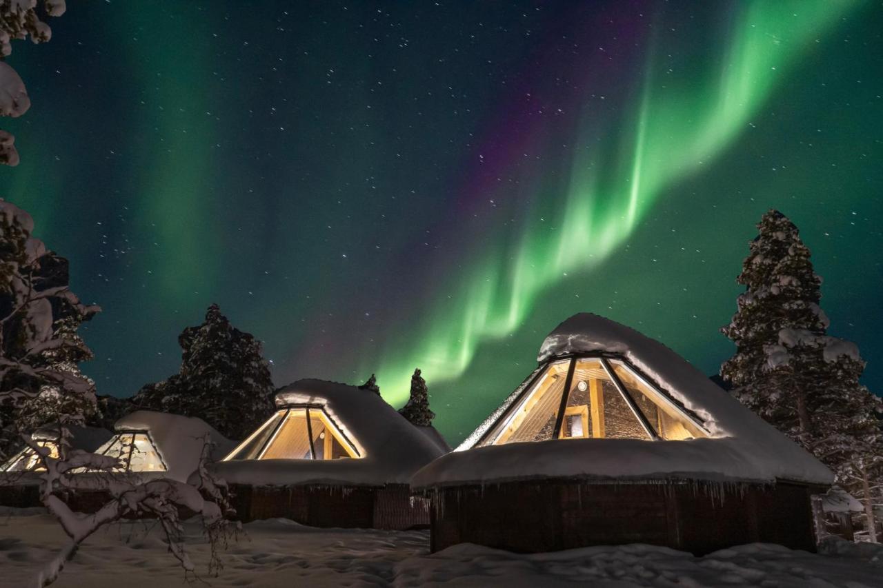 Wilderness Hotel Muotka & Igloos Саариселькя Экстерьер фото