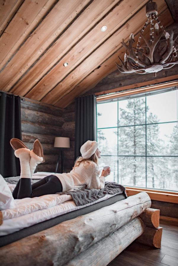 Wilderness Hotel Muotka & Igloos Саариселькя Экстерьер фото
