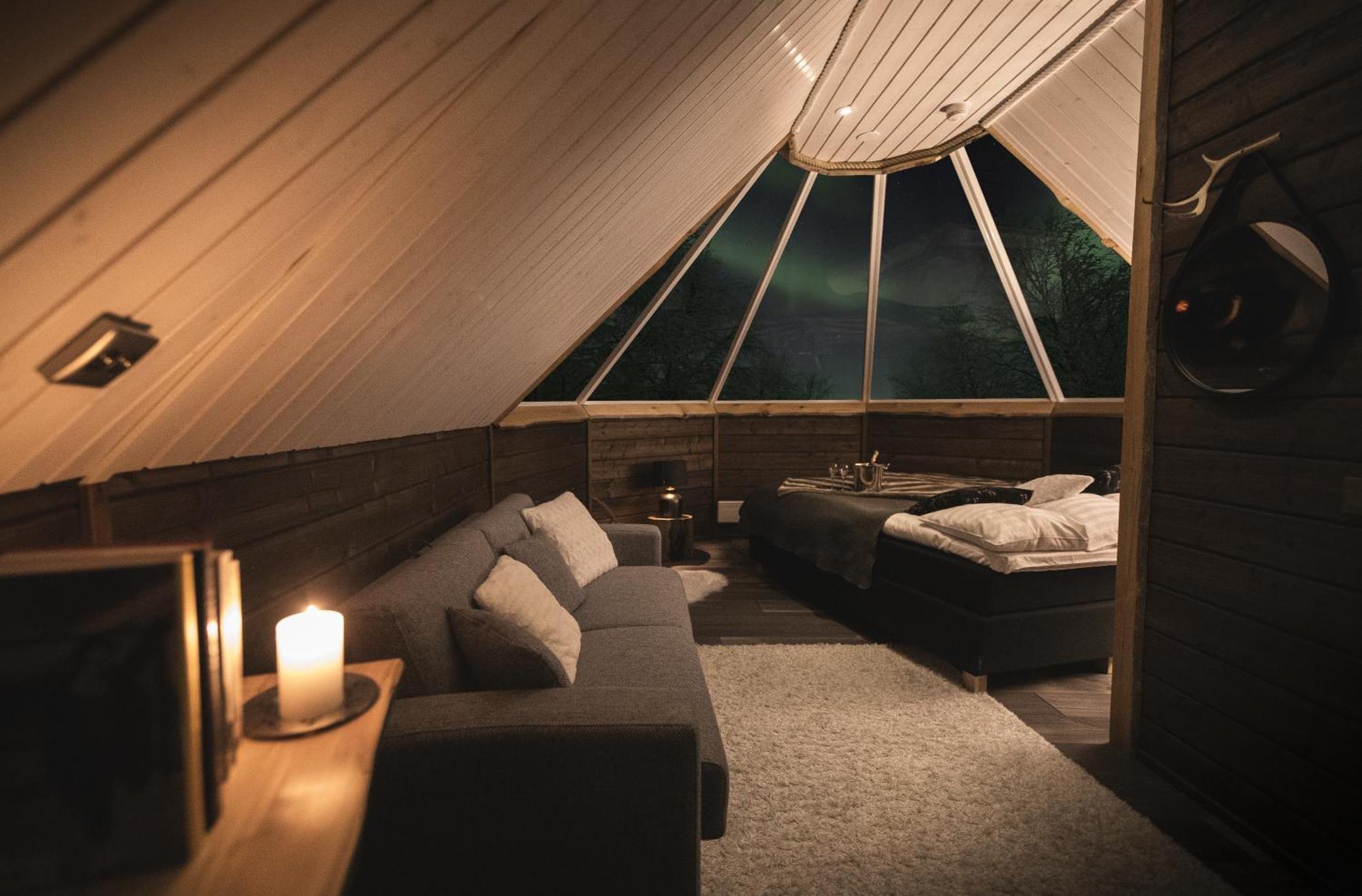 Wilderness Hotel Muotka & Igloos Саариселькя Экстерьер фото
