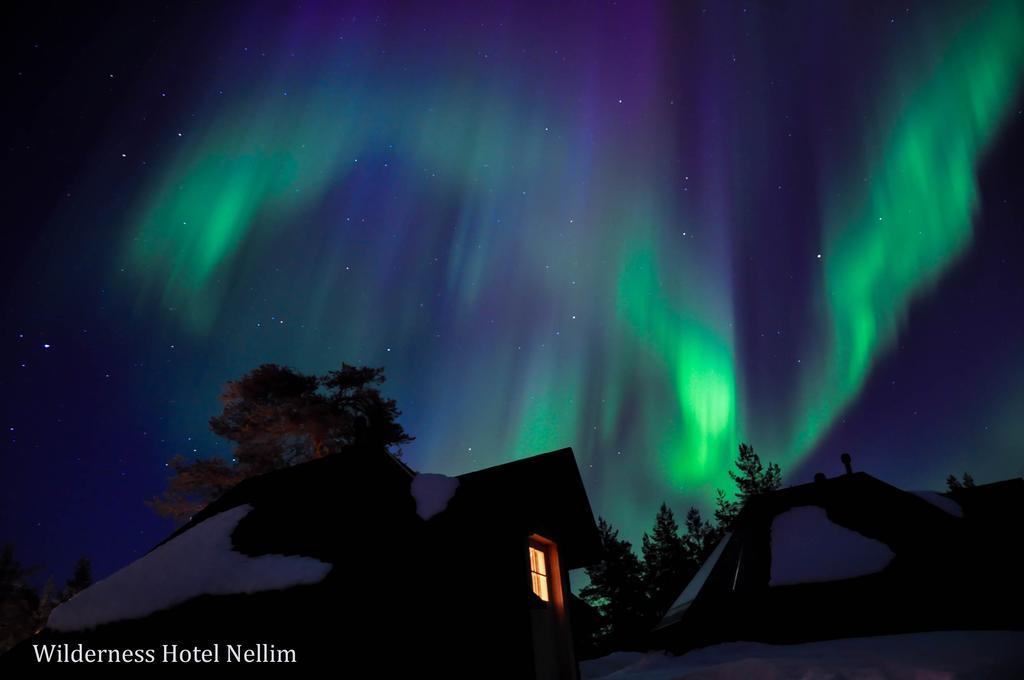 Wilderness Hotel Muotka & Igloos Саариселькя Экстерьер фото