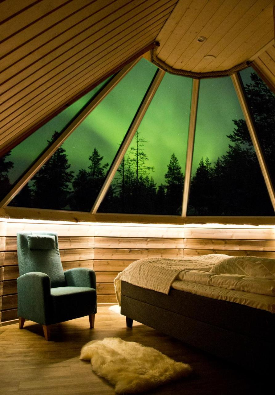 Wilderness Hotel Muotka & Igloos Саариселькя Экстерьер фото
