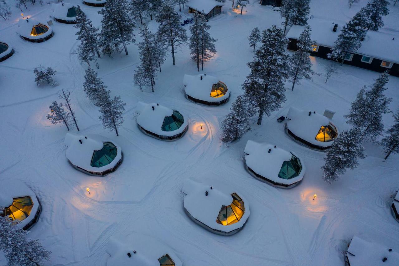 Wilderness Hotel Muotka & Igloos Саариселькя Экстерьер фото