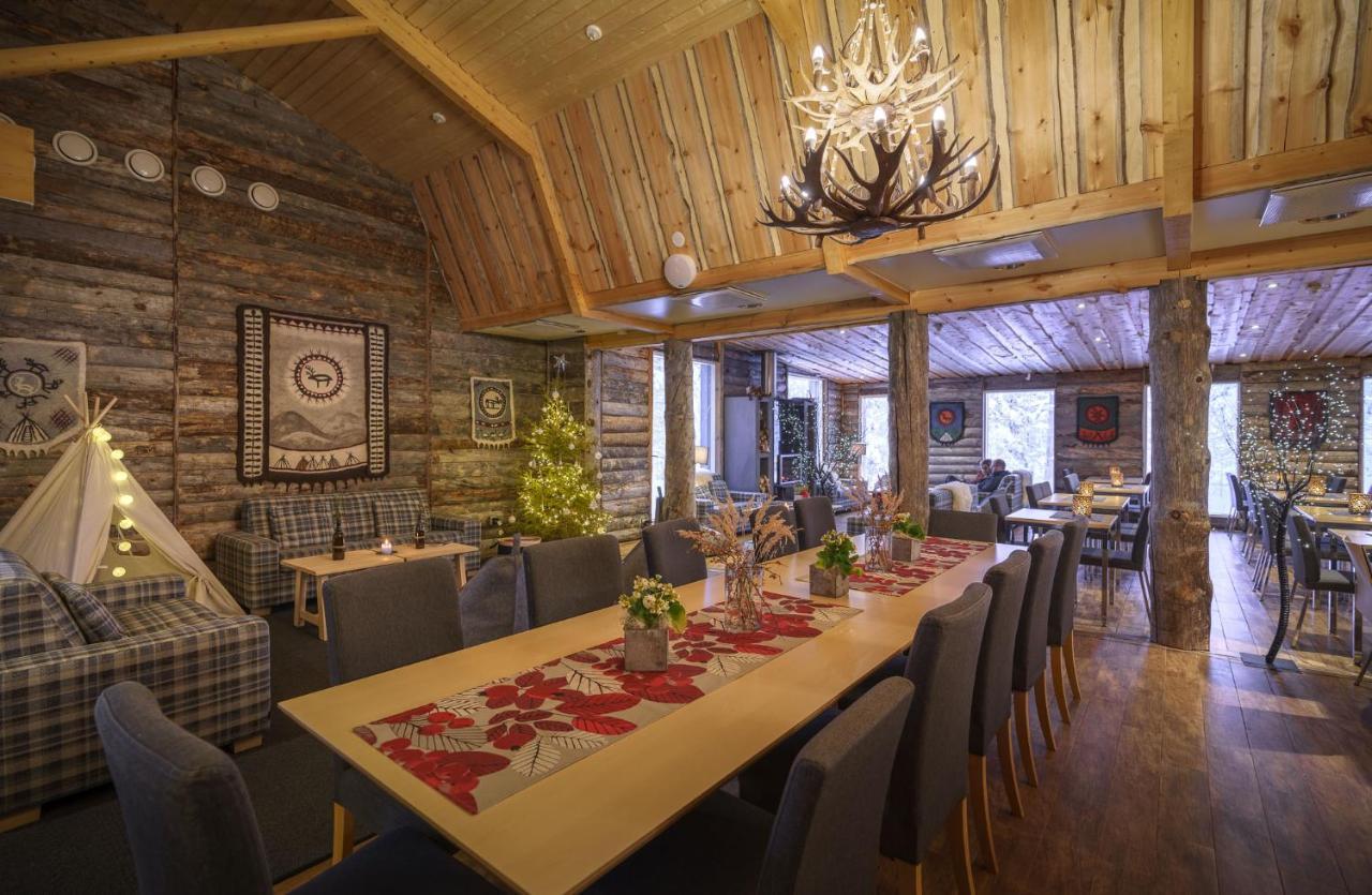 Wilderness Hotel Muotka & Igloos Саариселькя Экстерьер фото
