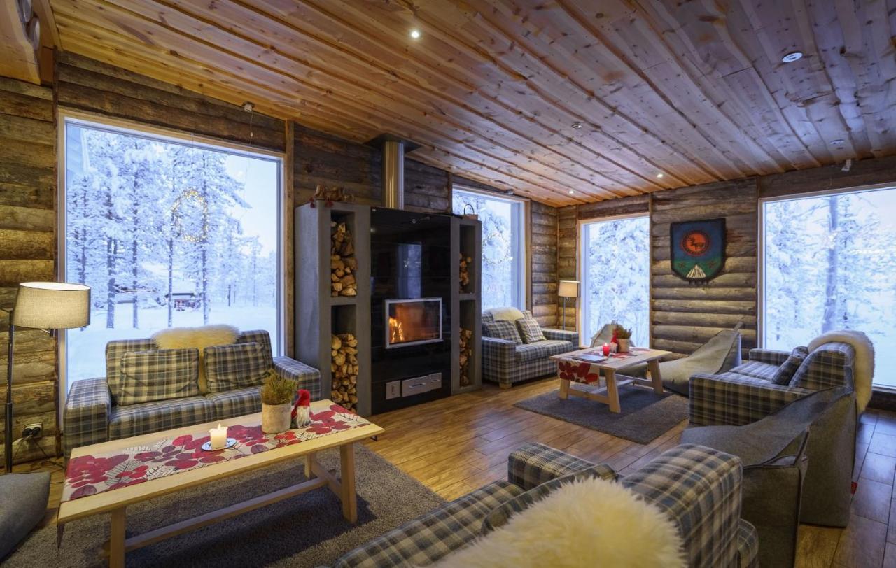 Wilderness Hotel Muotka & Igloos Саариселькя Экстерьер фото