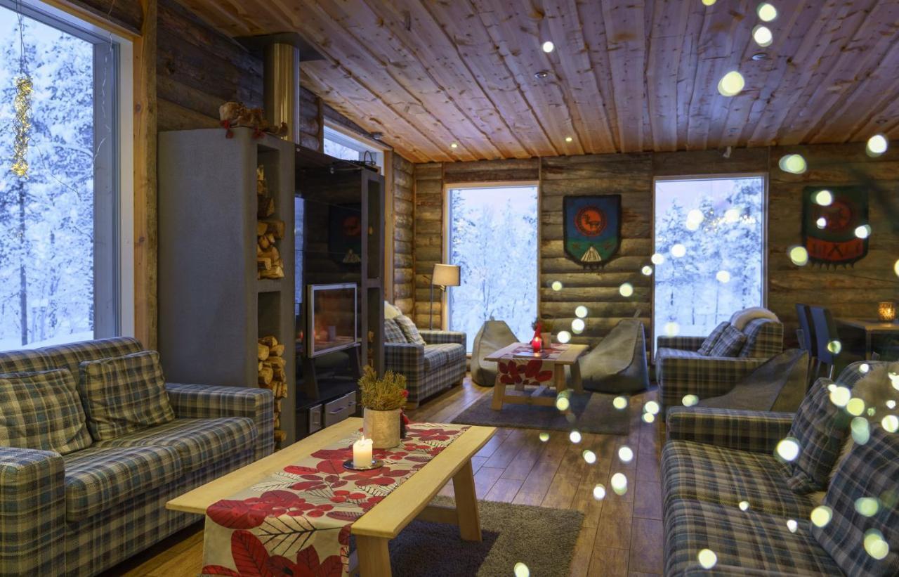 Wilderness Hotel Muotka & Igloos Саариселькя Экстерьер фото